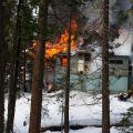House Fire in Strawberry on Wren Lane