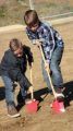 Habitat For Humanity 2016, Kids help 'break ground' on their new home at Parrotts Ferry Village