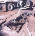 One of the TUD main line break repairs during Veterans Day 2015
