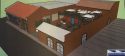 Artist rendering of proposed beer garden