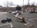 Crash In Sonora Parking Lot