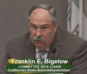 Frank Bigelow At Assembly Committee Hearing