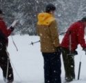 Snow pack reading at Phillip Station