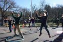 ML Adventist Junior Academy Students Participate At Fitness Station