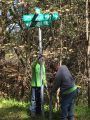 New road signs being installed