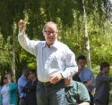 District 8 Senator Tom Berryhill hosted the Capitol Frog Jump in Sacramento