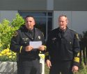 Captain Jim Macedo Swears In Sheriff DiBasilio