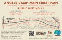 Angels Camp Main Street Plan Public Mtg #1 flyer