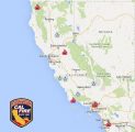 CAL Fire Wildfires, June 21, 2016