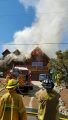 Dyer Court, Pine Mountain Lake House Fire, June 27, 2016
