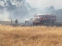 Fire near Lake Don Pedro