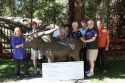 Check Awarded To Hospice At Moose Lodge