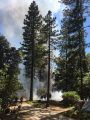 Fire Near Mt. Elizabeth