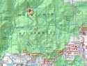 Fire Burning In Mokelumne River Canyon