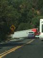 Truck Stuck On Highway 49