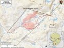 Lakes Fire Map