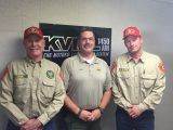 Mark Banks, Sgt. Jeff Hunt and Matt Bloom