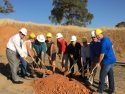 Groundbreaking For Transit Center at Law and Justice Center site