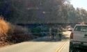 Big Rig accident during high speed chase