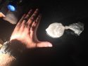 Ounce of meth found