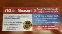 Erroneous Yes On Measure D flyer, mistakenly including opponent Sheriff Rick Dibasilio supportive quotes