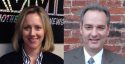 D.A. Laura Krieg and Sheriff Jim Mele
