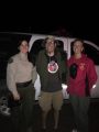 Martin Blanco surrounded by Deputy Boujikian and SAR Member Fox