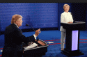 Donald Trump and Hillary Clinton