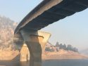 Highway 120 safe span under the James E. Roberts Bridge