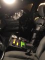 Ruger in the patrol car