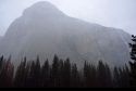 Storm System Moves Through Sierra - El Capitan In Yosemite