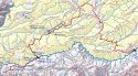 Map of Italian Bar Road closure near Columbia