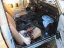 Davis' pickup with gun inside