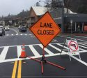 S. Washington St closure