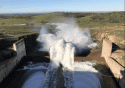 Don Pedro Reservoir's Controlled Spillway
