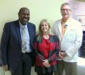 MTMC's Chief Medical Officer Dr. Lonnie Smith, with RNs Michelle Epperson and Leonard Neuman.