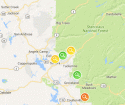 Monday Afternoon Power Outages