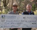 Yosemite Conservancy provides $12 million to Yosemite National Park. Pictured are Yosemite National Park Acting Superintendent Chip Jenkins and Yosemite Conservancy President Frank Dean.