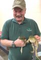Frogmeister Ron Dwelley with Froggy Guests of Honor, 2017