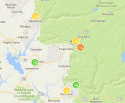 PG&E Power Outage Map
