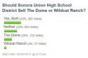 SHS Dome vs Wildcat Ranch Poll