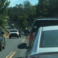 Heavy Traffic Near Jamestown