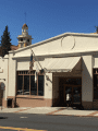 Tuolumne County Superior Court, Old Courthouse cupola in the background