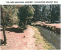Tuolumne Main Canal Adjacent To Proposed Reservoir Site