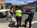 Accident Reconstruction, Pickup vs Bike, Downtown Sonora, June 5, 2017