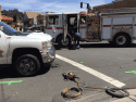 Accident Reconstruction, Pickup vs Bike, Downtown Sonora, June 5, 2017
