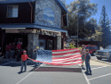 Flag Day June 14, 2017, outside Caldwell Insurance, Indian Rock Center