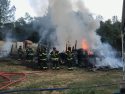 Barn Fire on Cavalieri Road