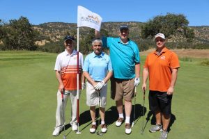SRMC Golf Classic: Black Oak Casino Resort’s Aaron Moss, Ron Patel, Ed Wickman and BJ Nelson at the Medical Center’s Golf Classic