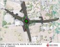 Caltrans draft of Pymouth roundabout in Amador County